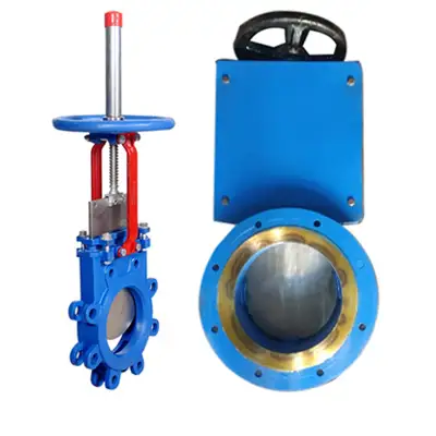 Electro Pneumatically Operated Knife Edge Gate Valve supplier